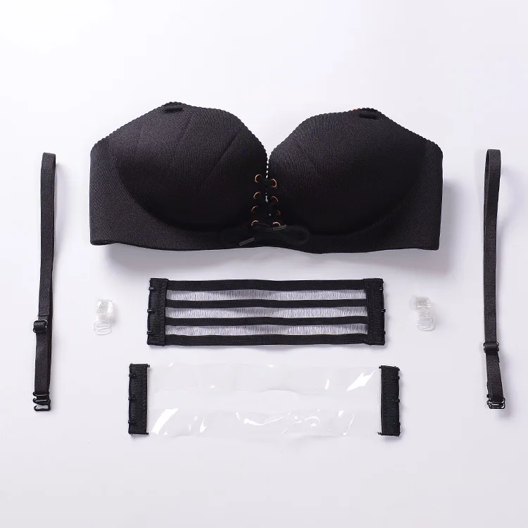 Продажа Mozhini в виде ракушки чашка без обода сексуальный Свадебный бюстгальтер нижнее белье тянуть B бюстгальтер регулируемая красота супер пуш ап б...