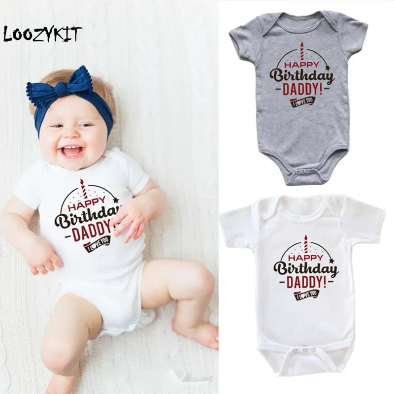 

Loozykit Summer 2019 Toddler Baby Girl Boys Romper Short Sleeve Letter Printed Jumpsuit Outfits Sunsuit Clothes Playsuit