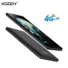 Xgody 4 г смартфон Оперативная память 1 ГБ Встроенная память 16 ГБ 4 ядра 8.0MP Камера сотовый телефон 5 дюймов Android 6.0 4 г LTE разблокирована Touch Android телефоны