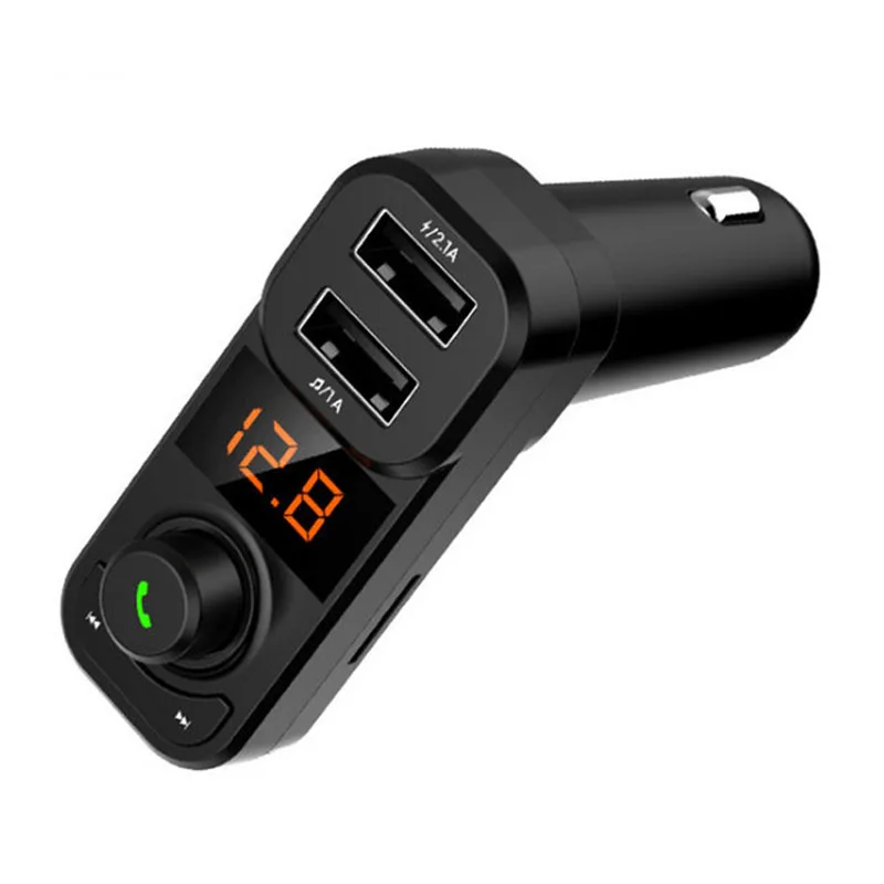 

BT53 car MP3 player hands-free calling portable Bluetooth wireless FM transmitter modulator fast charging dual USB car MP3
