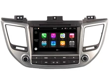 S190 Android 7.1 CAR DVD player FOR HYUNDAI ix35/TUCSON 2016 car audio stereo Multimedia GPS Quad-Core stereo device unit WIFI