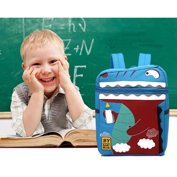 

2019 Fashion Children Casual Kids Preschool Oxford Waterproof Backpack Kindergarten Mini Cartoon Day-pack for Toddlers