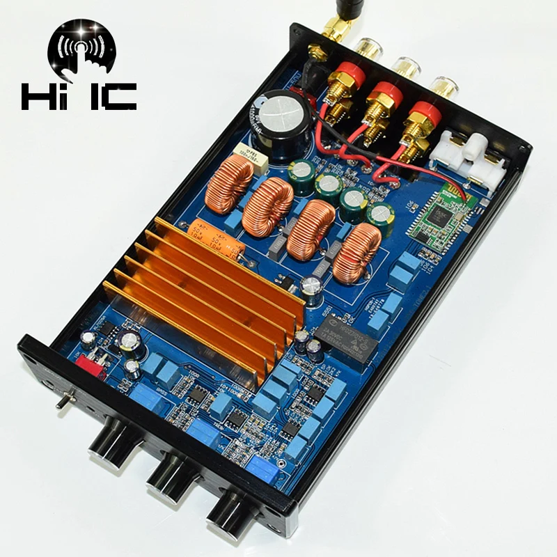 TPA3255 2 1 канальный 300 Вт + 150 * Bluetooth Hi Fi цифровой усилитель мощности аудио класса D