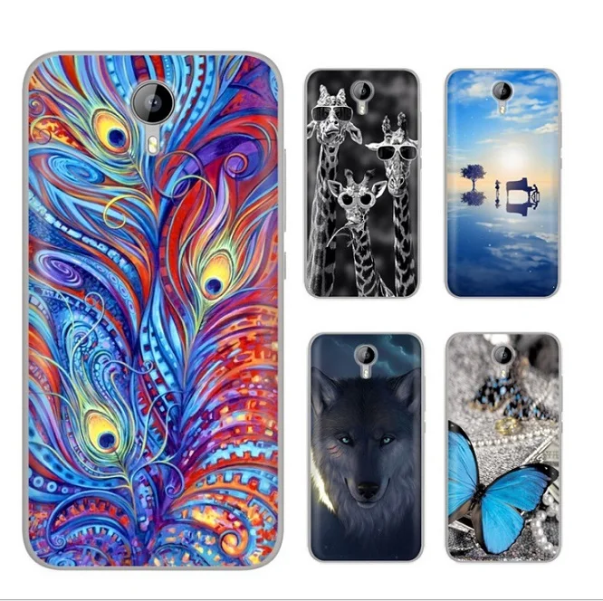 

For Fundas HOMTOM HT3 Silicone Cover colorful drawing cartoon soft tpu case for HOMTOM HT3 Pro back cover cover