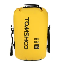TOMSHOO 40L Outdoor Waterproof Dry Bag Swimming Bag Sack Storage Bag for Travelling Rafting Boating Kayaking Canoeing Camping