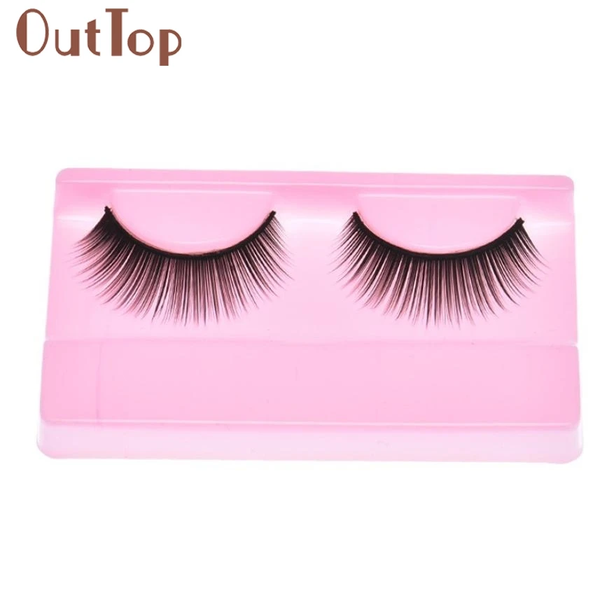 

Makeup False Eyelashes 1 Pair Long Soft Handmade Fake Eye Lash Extensions Natural Full Strip Lashes Natural False Eyelash jan18