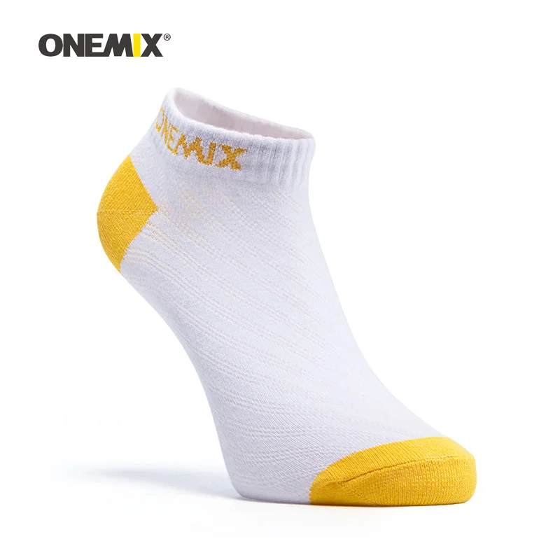 Спортивные носки Onemix для мужчин и женщин из чистого хлопка бега ходьбы