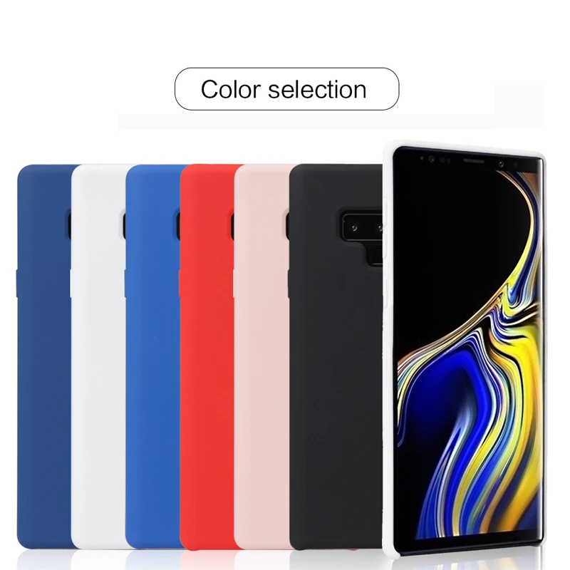 

For Samsung Galaxy Note8/Note9/S7/S7 Edge/S8/S8 Plus Luxury TPU and solid Back Cover Silicon case
