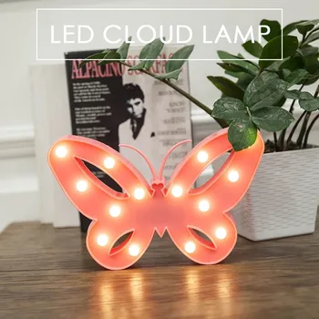 

2019 New LED Unicorn Night Lights Mood Nights for Children Kids Baby Sweet Nursery Room Decoration Lamps (Pink Swan butterfly )
