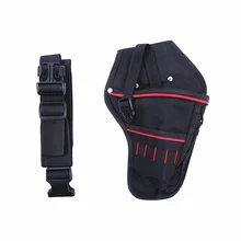 Оксфордская Ткань сумка для инструментов Беспроводная Дрель холст МНОГОФУНКЦИОНАЛЬНЫЙ электроинструмент Аппаратный набор для ремонта электрический ключ карманный