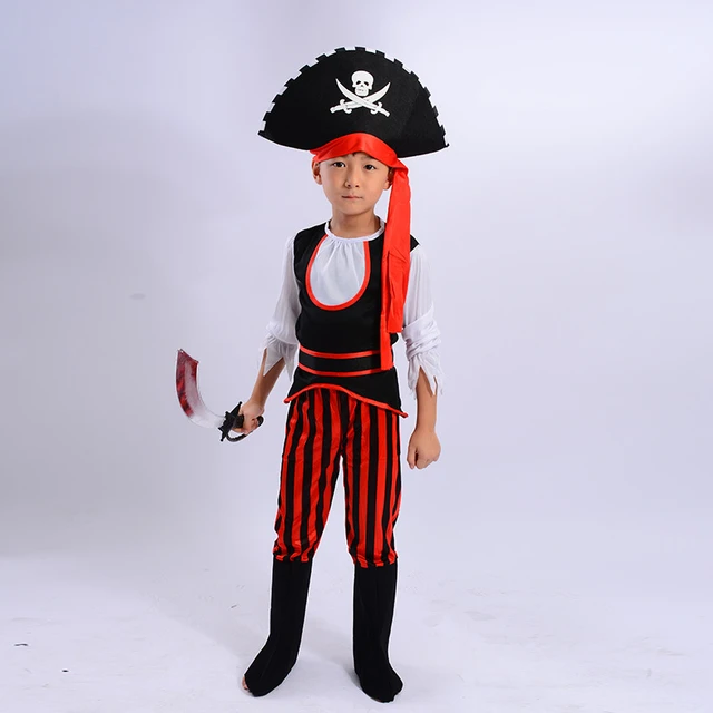 Traje pirata para meninas, fantasias extravagantes, fantasias de Halloween,  fantasia, infantil Cosplay, roupas infantis, festa de aniversário,  carnaval, crianças - AliExpress