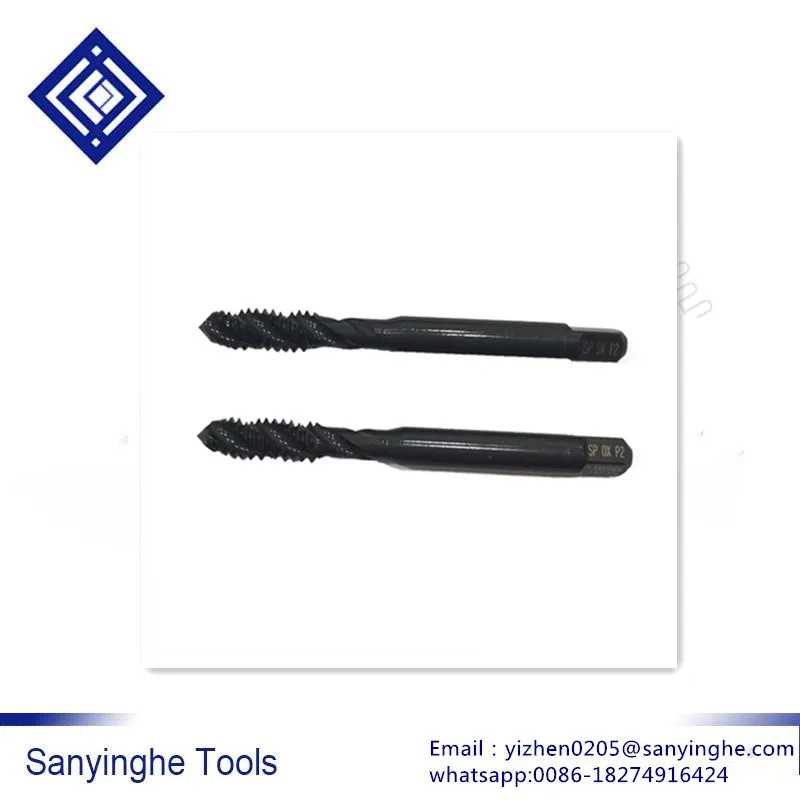 

Черные спиральные винтовые метчики YAMAWA SP-OX U1/4-20 P2