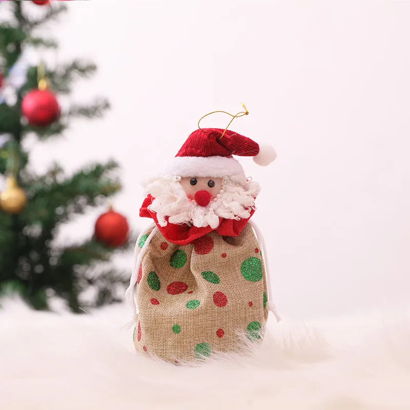 Xmas Decor Card Bag Envelope Pendant Candy Bags Christmas Tree Accessories