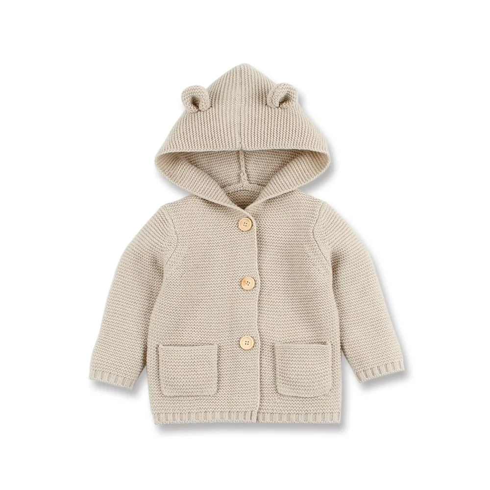 

Baby Sweaters Clothes Newborn Cartoon Bear Knitted Infant Boys Cardigans Fashion Spring Toddler Girls Jackets Coats Kids Costume