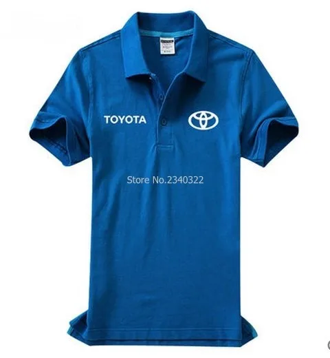 Авто 4S магазин Toyota POLO рубашка короткий костюм с длинными рукавами Рабочая одежда - Цвет: Синий