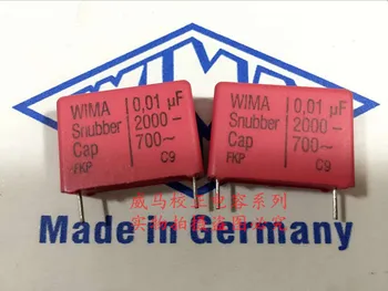 

2019 hot sale 10pcs/20pcs WIMA Snubber Cap 2000V 0.01UF 2000V 103 10NF P: 22.5mm Audio capacitor free shipping