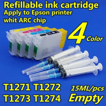 

Workforce 545 630 633 NX625 NX330 NX430 NX435 WF3520 WF3540 T1271 chip refill ink cartridge