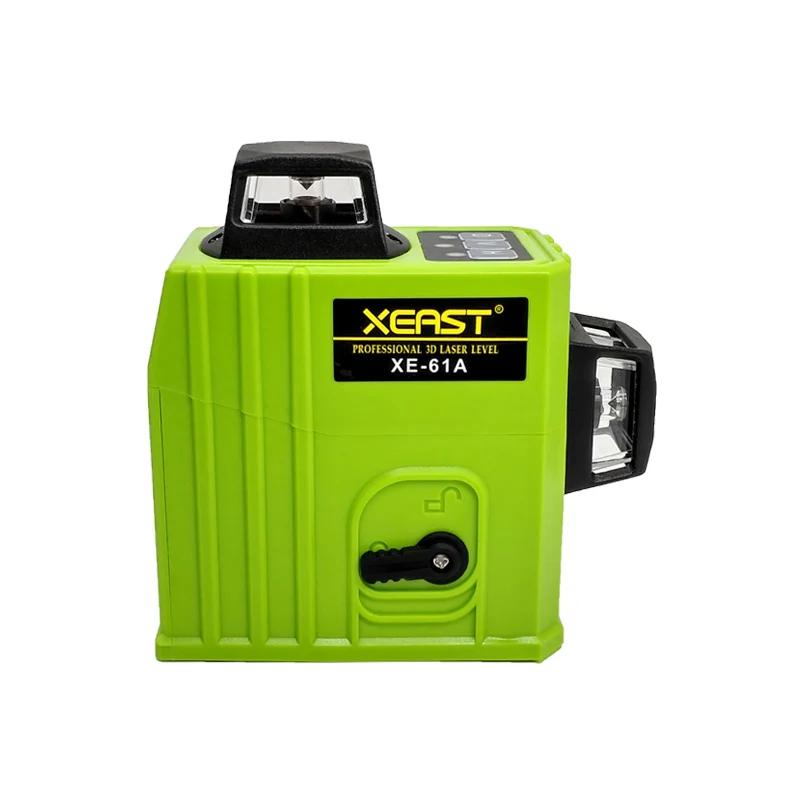 3D зеленый лазерный уровень Xeast XE 61A 12 линий самонивелирующийся 360 горизонтальный