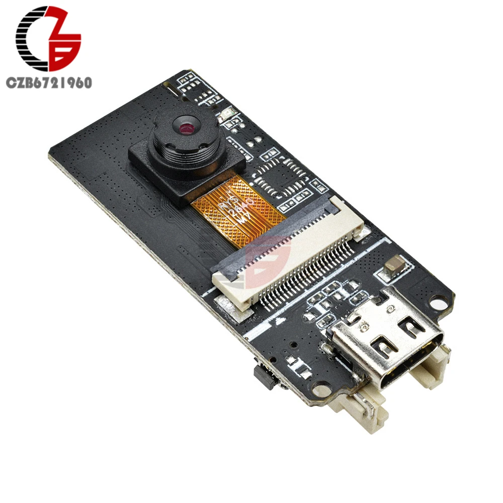 Модуль камеры с датчиком 2MP Type c Φ OV2640 ESP32 макетная плата Wi Fi Bluetooth трансивер CP2014 USB
