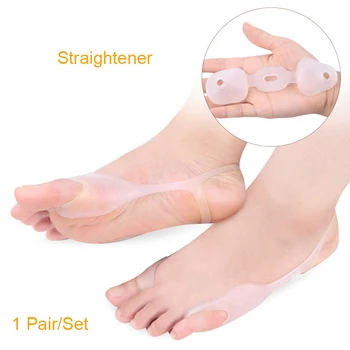 

1 Pair Toe Feet Valgus Hallux Bunion Orthotics Feet Care Corrector Thumb Adjuster Thumb valgus corrector Foot Care Tool