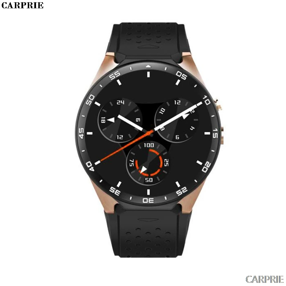 

CARPRIE KW88 Android 5.1 Quad Core 4GB Bluetooth Smart Watch GPS WIFI For IOS Drop Shipping