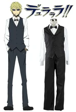 Free Shipping DuRaRaRa!! Shizuo Heiwajima Suit Anime Cosplay Costume