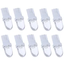10pcs LED Car Light T10 168 194 501 W5W 1 LED Car Auto Wedge Light Side