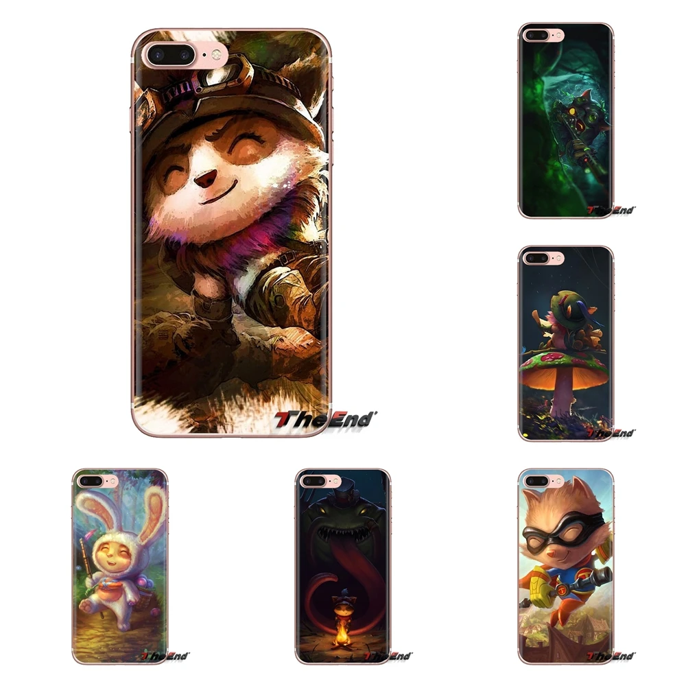 TPU Silicone Case For Huawei G7 G8 P7 P8 P9 P10 P20 P30 Lite Mini Pro P Smart Plus 2017 2018 2019 Corki Teemo LOL Super hero Art |