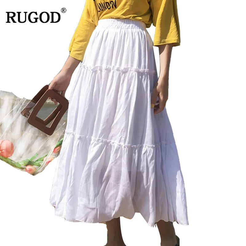 RUGOD 2018 Новый Дизайн кутюр эластичный пояс рюшами Обёрточная бумага вокруг
