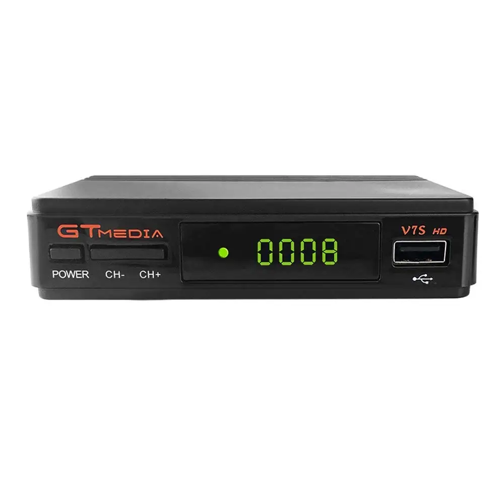 GTMEDIA V7S HD+ wifi антенна DVB-S2 HD Youtube PowerVU CCCAM Newcan спутниковый ресивер телеприставка лучше freesat v7 из Бразилии