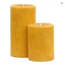 Желтый столб Свеча для церкви, воск ароматические свечи