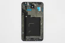 Original New White Black Front Housing Frame Bezel For Samsung Galaxy Note1 I9220 N7000 Middle Frame Faceplate Free shipping