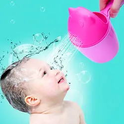 Детские шапочки для ванной ясельного возраста, шампунь, чашка для детей, для купания, Bailer, Детские кувшины для душа, Детская моющая чашка для