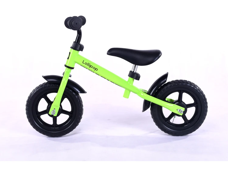 

New 12 Inch Balance Bike Plastic Wheel Red Blue Yellow Pink Green Kid Bicycle High Quality Steel Frame