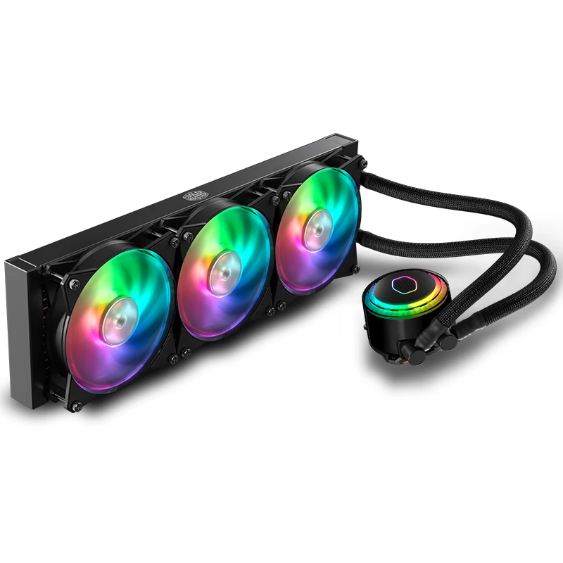 Cooler Master MLX-D36M-A20PC-R1 ML360 cpu кулер для воды 120 мм RGB вентилятор для Intel 115x2011 2066 AMD AM4 cpu жидкостное охлаждение