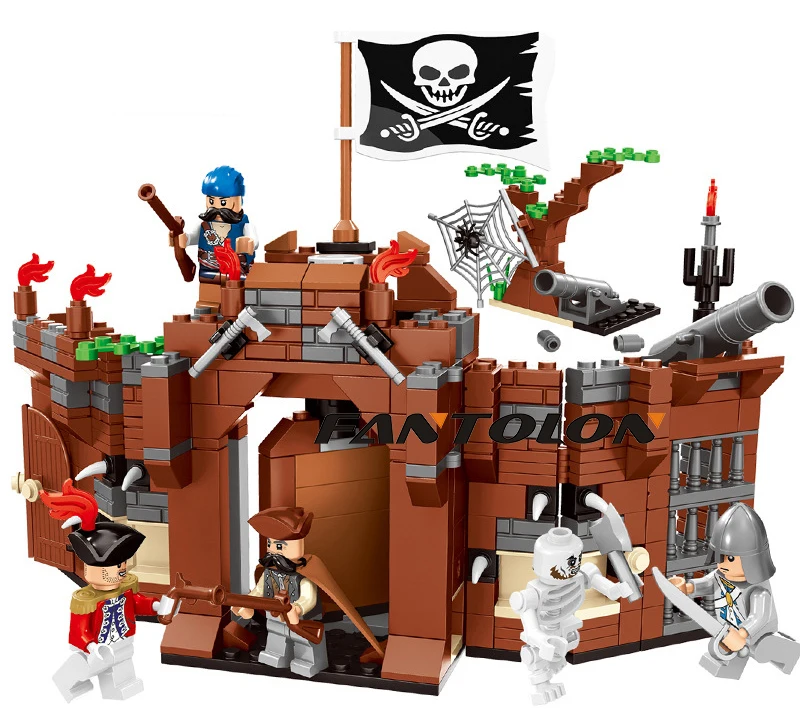 

451pcs Black Pearl Ship Bricks Sale Pirates of the Caribbean Building Blocks Toys For Children Compatible With LegoINGly