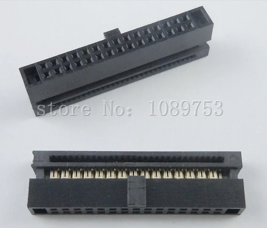 

10Pcs 1.27mm Pitch 2x15 Pin 30 Pin IDC FC Female Header Cable Socket Connector