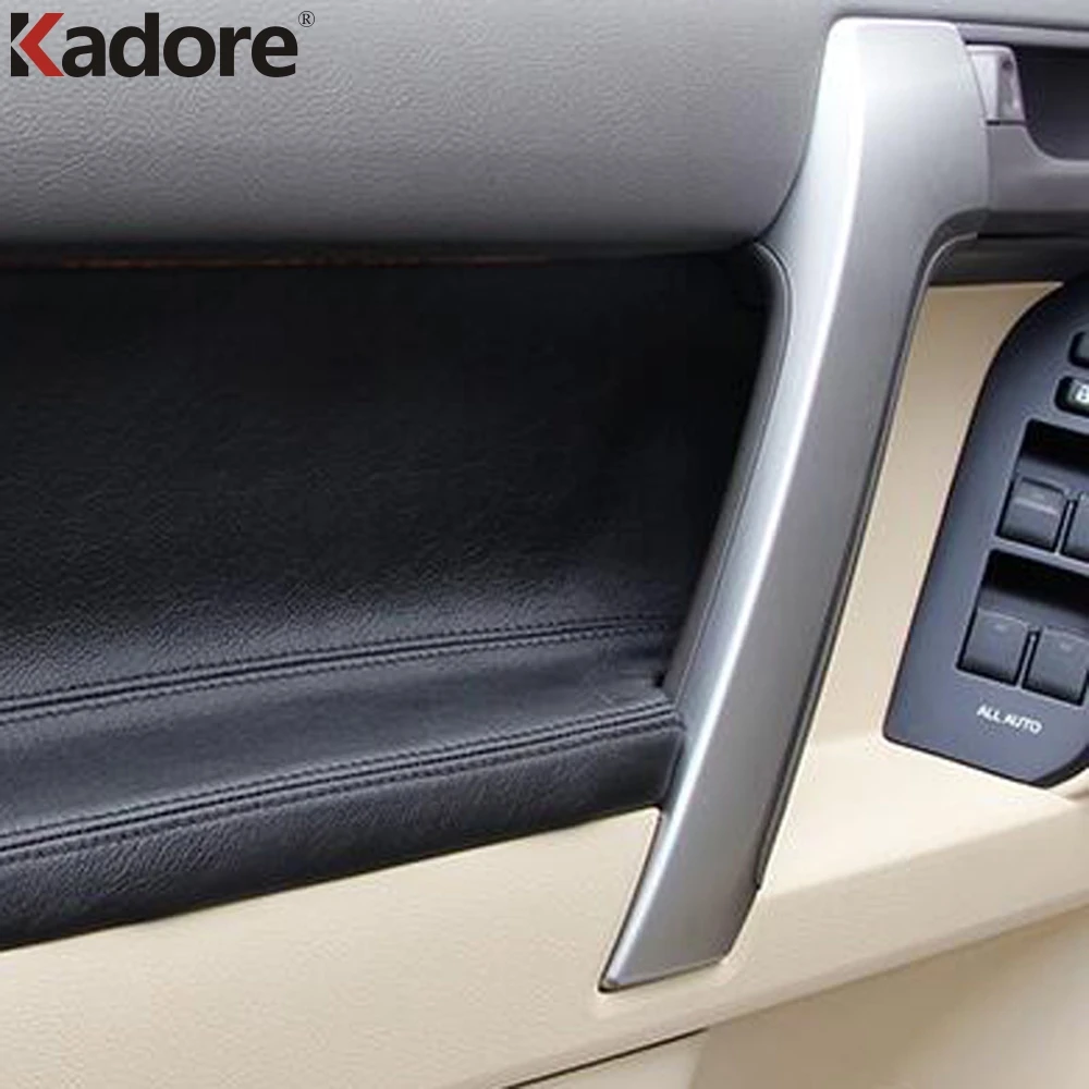 Подходит для Toyota Prado 2014 2015 2016 ABS Матовый передний подлокотник отделка внутренняя