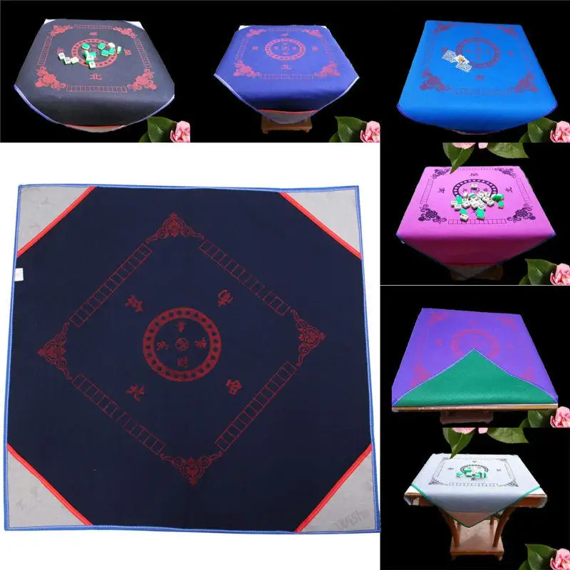 Buy New 1m Board Game Mahjong Mat blanket Mahjong Card Game Table Cover Table
