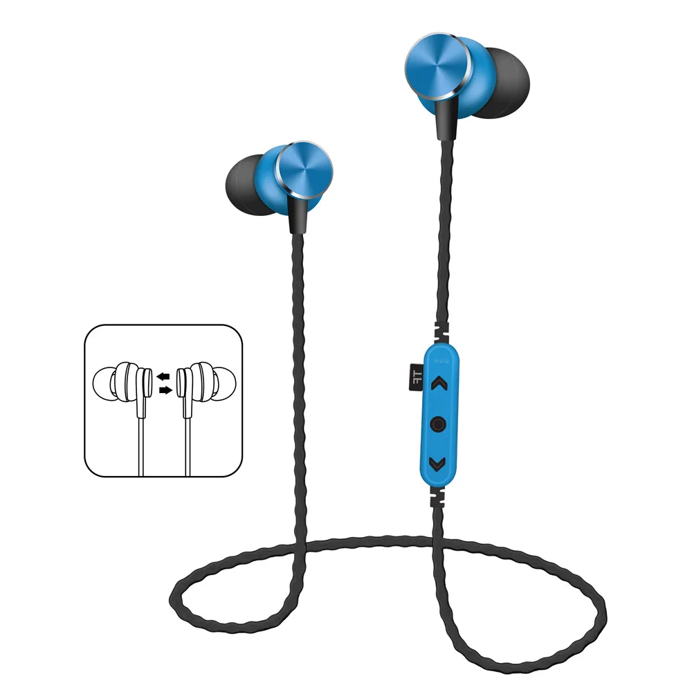 MPLSBO TF разъем карты MP3 Bluetooth наушники Беспроводной стерео музыка спортивные