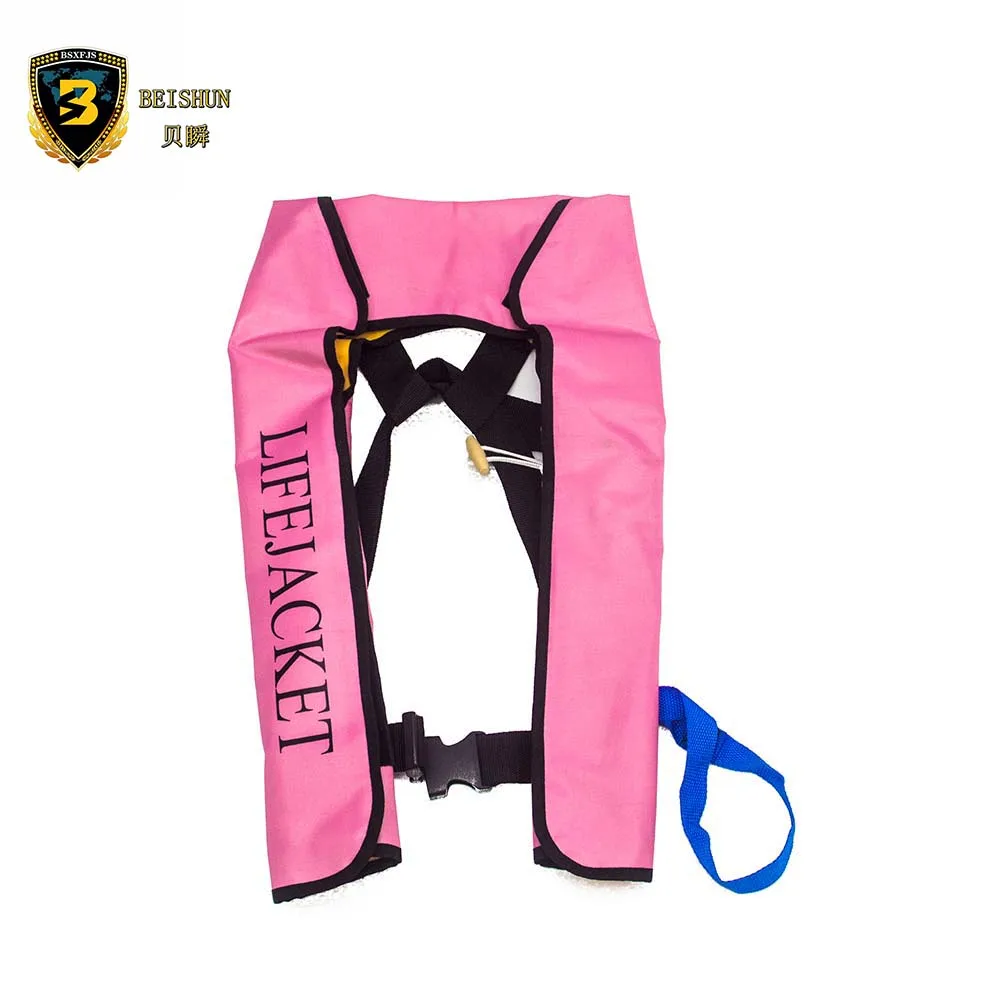 Can be customized Automatic Inflatable Life Jacket Fishing Vest Water Sports Swimming Survival Life Vest Men Women Lifejacket - Цвет: QZS16009-ZD