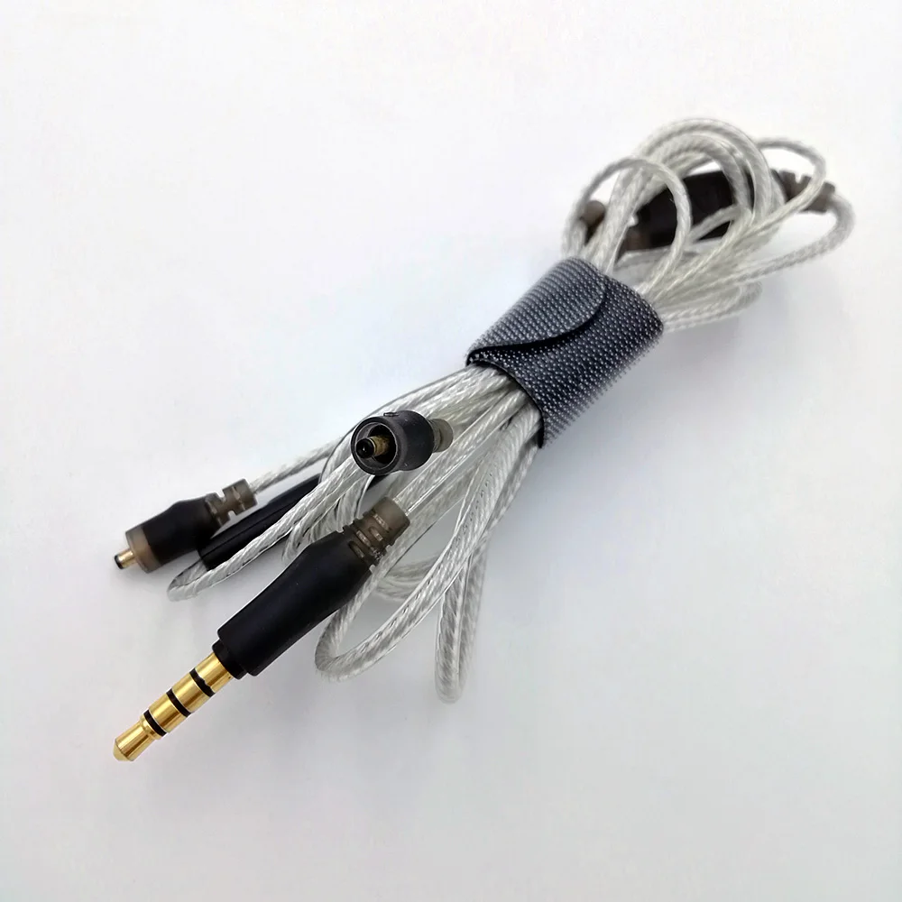 Кабель для обновления VJJB N1, 3,5 мм, посеребренный с микрофоном или без микрофонные кабели для наушников VJJB N1, стандарт CTAI, разъем 3,5 мм