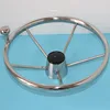 Boat Steering Wheel Stainless Steel 5 Spoke 25 Degree 11'' For Marine Yacht ► Photo 2/2