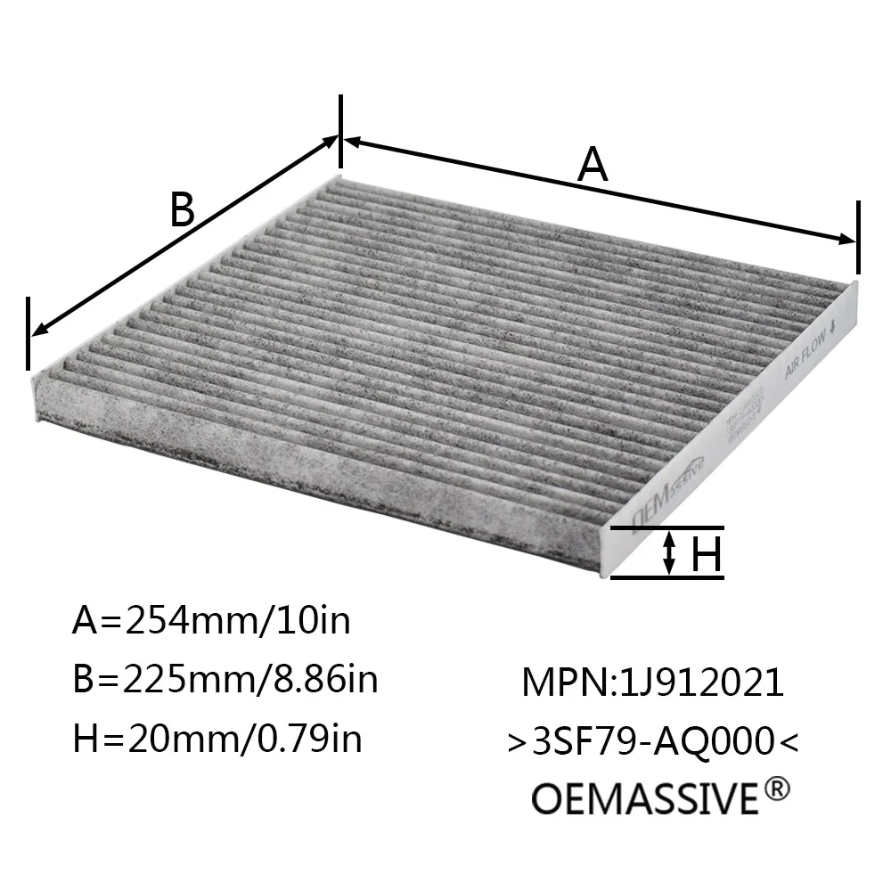 3X(Luft Filter Patrone 97133-07010 97133-07000 Klimaanlage Filter