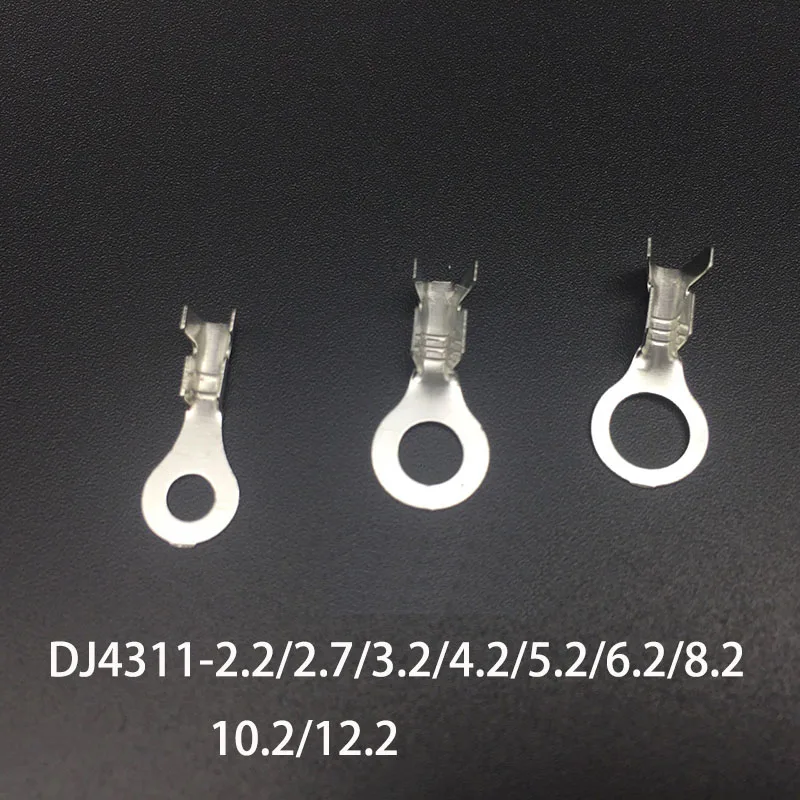 DJ4311-2.2/2,7/3,2/4,2/5,2/6,2/8,2/10,2/12,2 тип O Заземленный круглый голый клеммный, Электрический компоненты