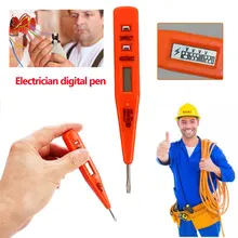 Тест карандаш электрик цифровой дисплей детектор Тест Ручка ABS Цифровой тест карандаш Отвертка инструменты электроскоп прочный