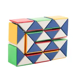 Лидер продаж! 3 шт. Змея Магия 3D cube игра-головоломка твист игрушки партии путешествия Семья ребенок подарок новая распродажа