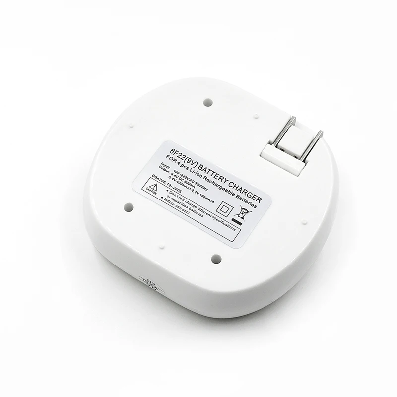 Зарядное устройство PALO Smart C822 4 слота перезаряжаемое 9 В зарядное для 6F22 литиевая