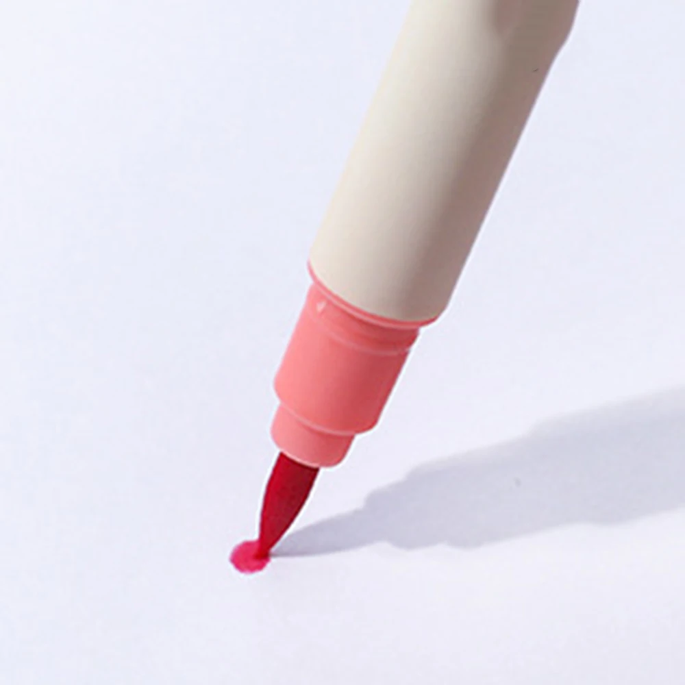 

10pcs Colored Marker Pens Fabricolor Touch Write Brush Pen Set For Calligraphy Drawing Gift Korean Stationery Art Supplies