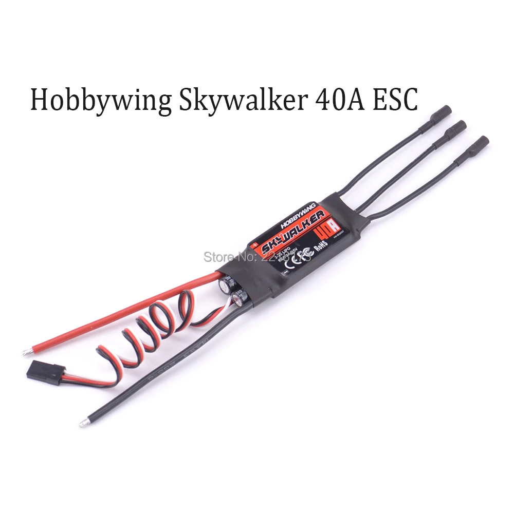 100% Original Hobbywing SkyWalker Brushless ESC 40A With BEC 2-3S For RC Quadcopter Parts airplane
